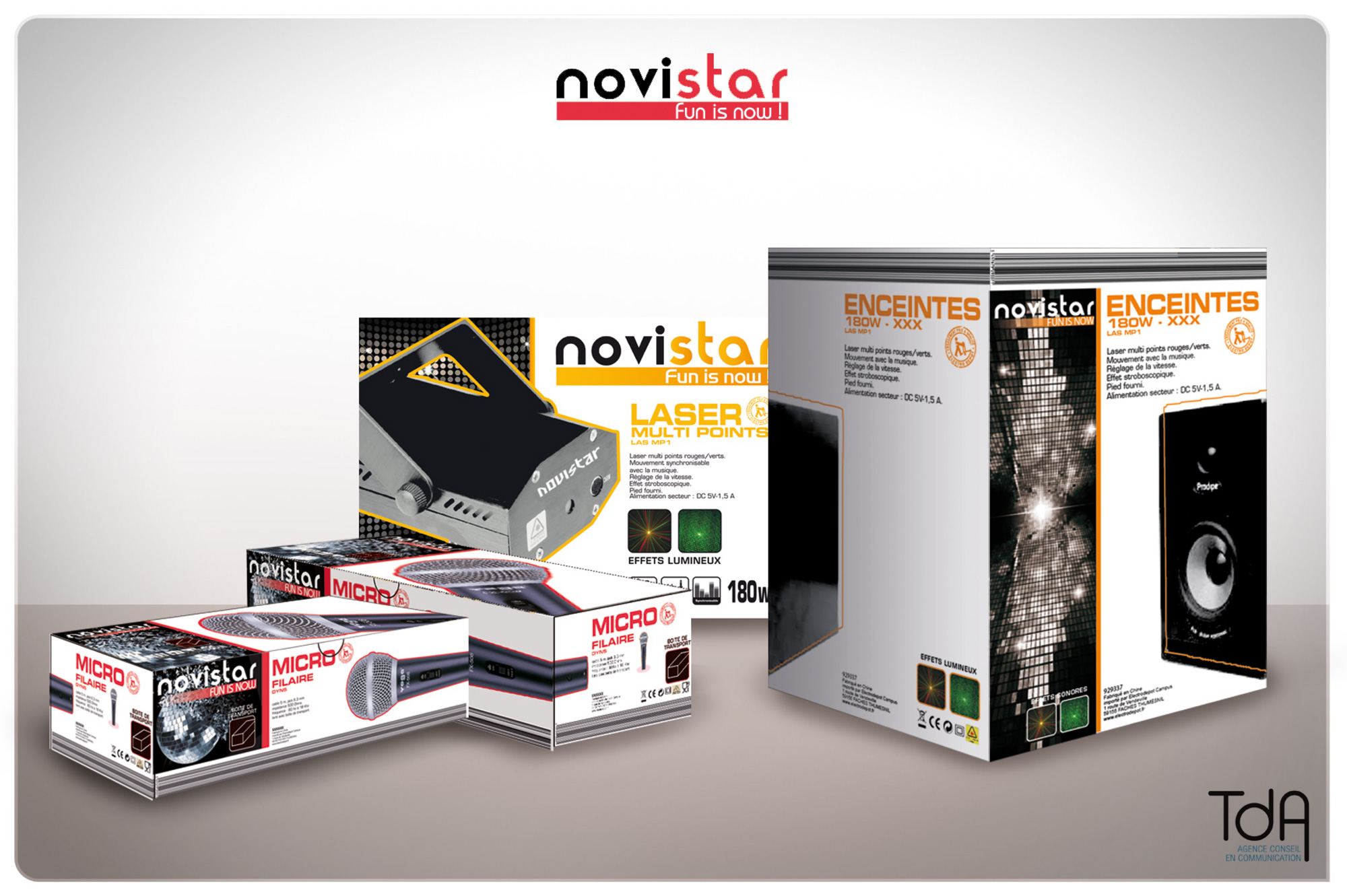 Electro Dépôt - Refonte packaging de la gamme NOVISTAR.